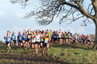 Senior mens cross country, 2019 North Eastern Cross Country Champs., Alnwick, Northumberland.  Photo: David T. Hewitson/Sports for All Pics